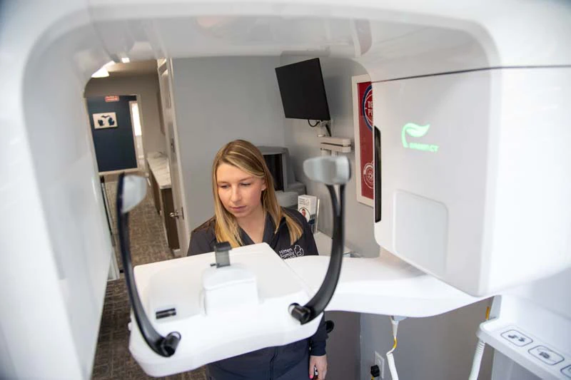 iTero digital scanner used at Mitten Family Dental