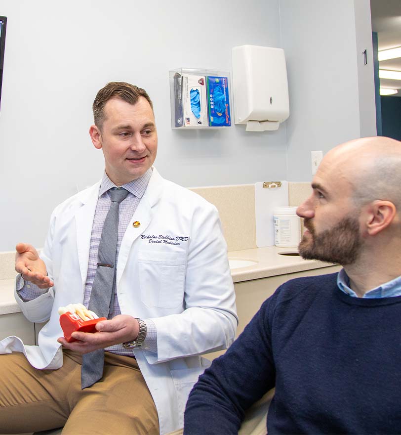 Dr. Nick Stebbins of Mitten Family Dental in Ionia, MI
